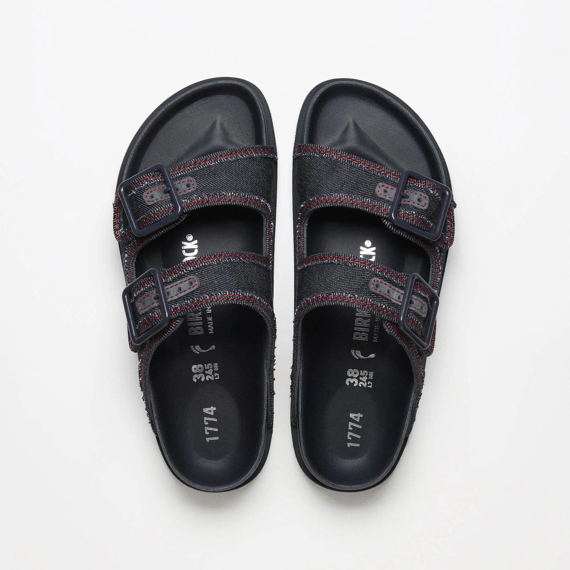 1774 Arizona Denim in pelle e cotone
