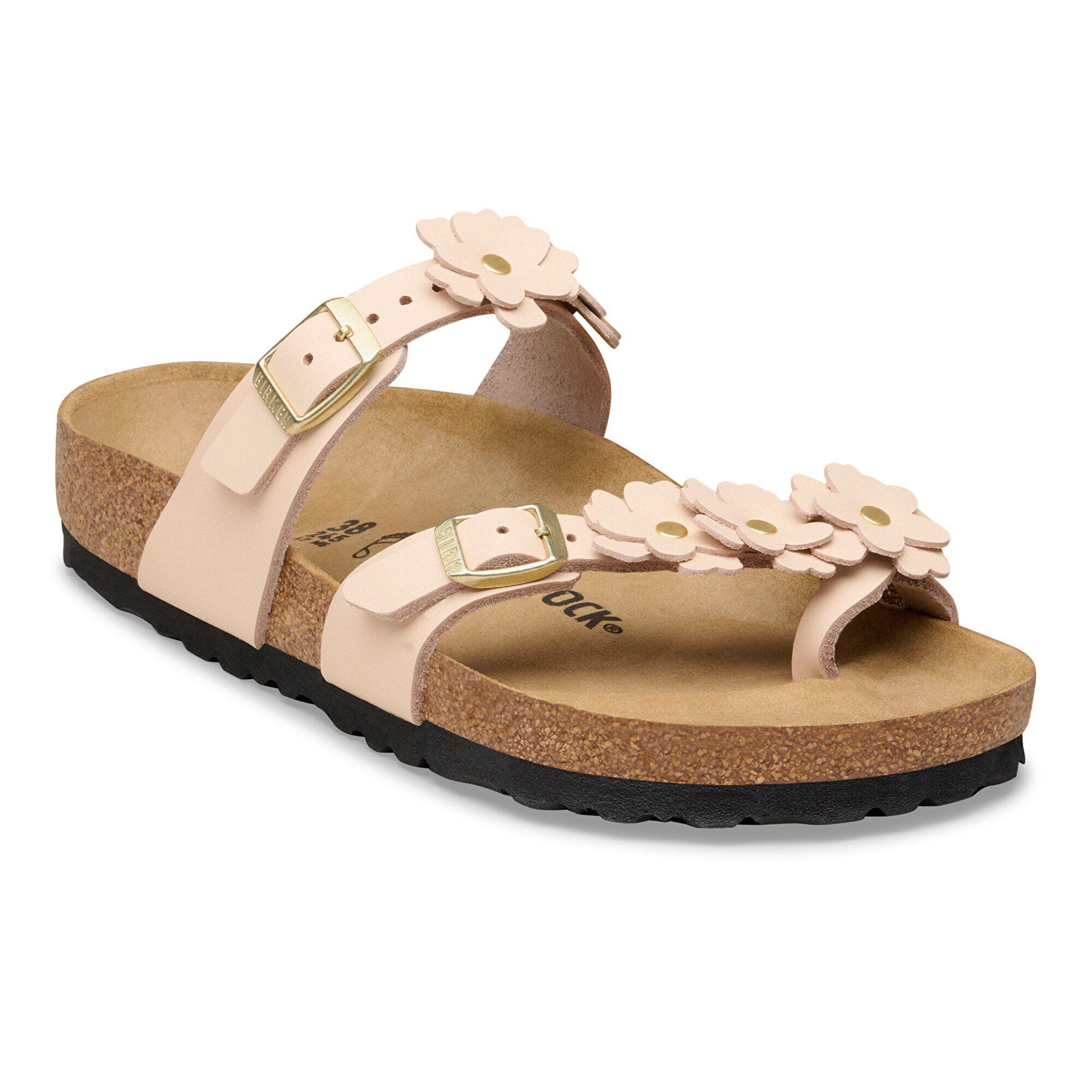 Mayari Flower Embellishment Pelle Naturale