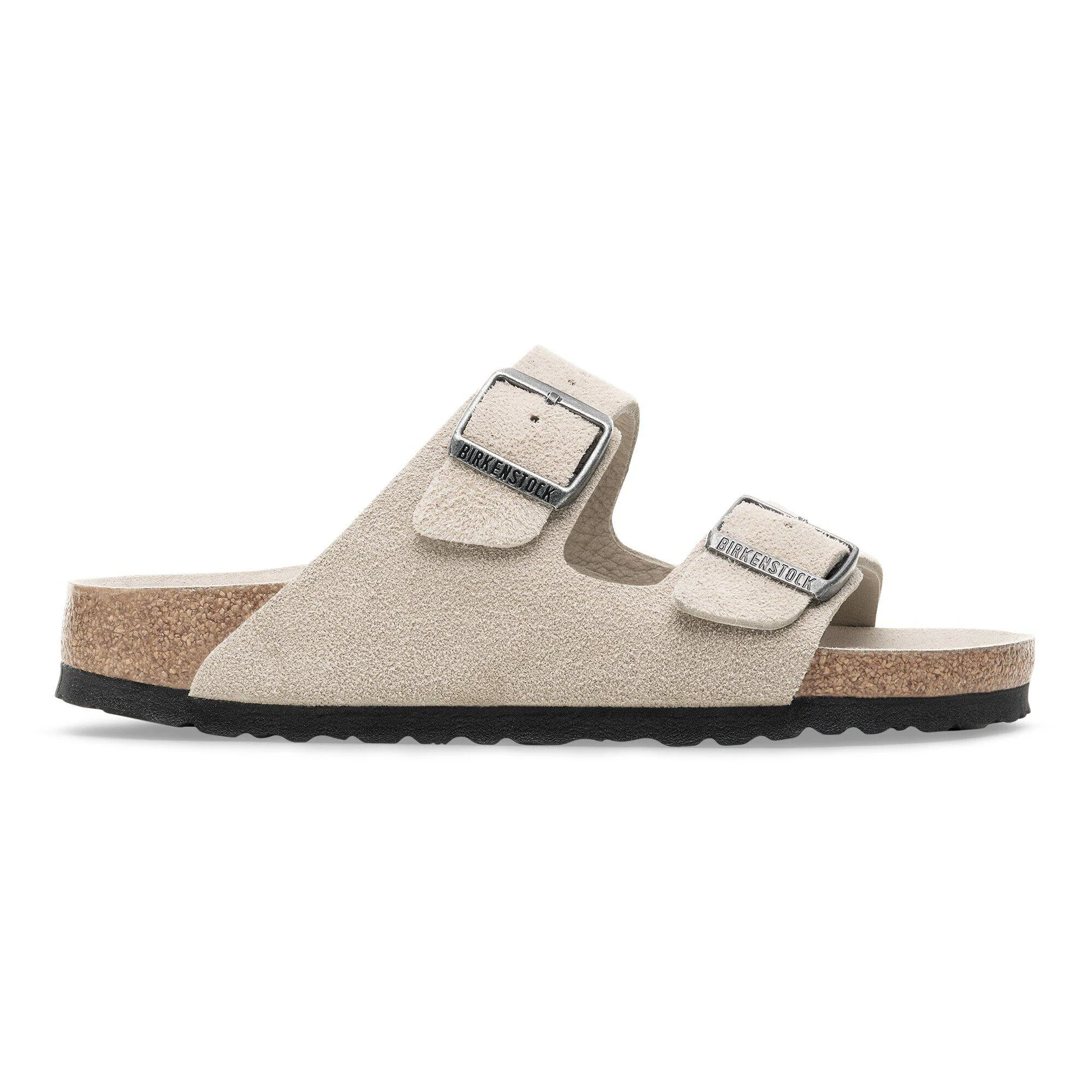 Sandalo Arizona con Suola Morbida in Pelle di Suede