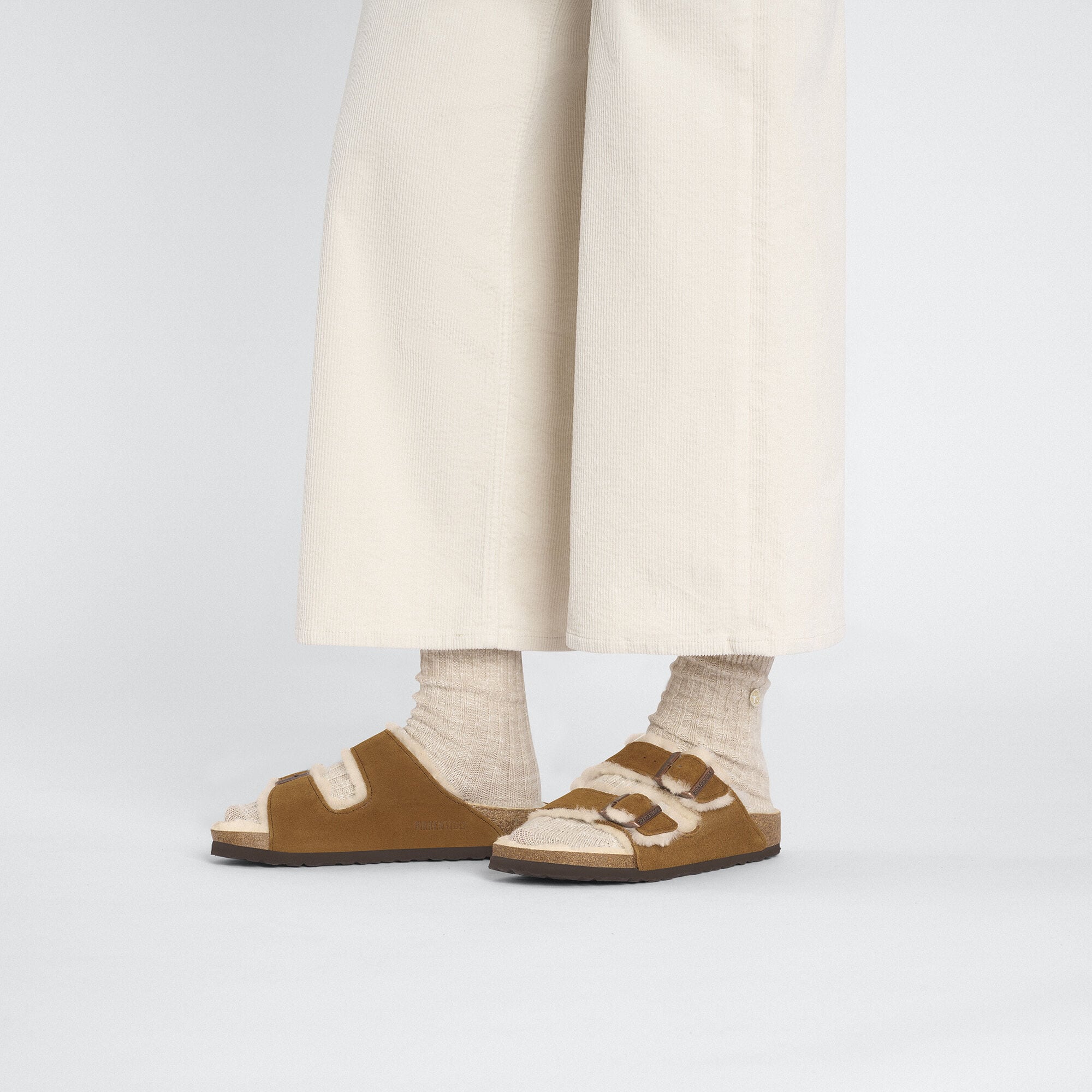 Set Arizona Shearling & Cotone Slub