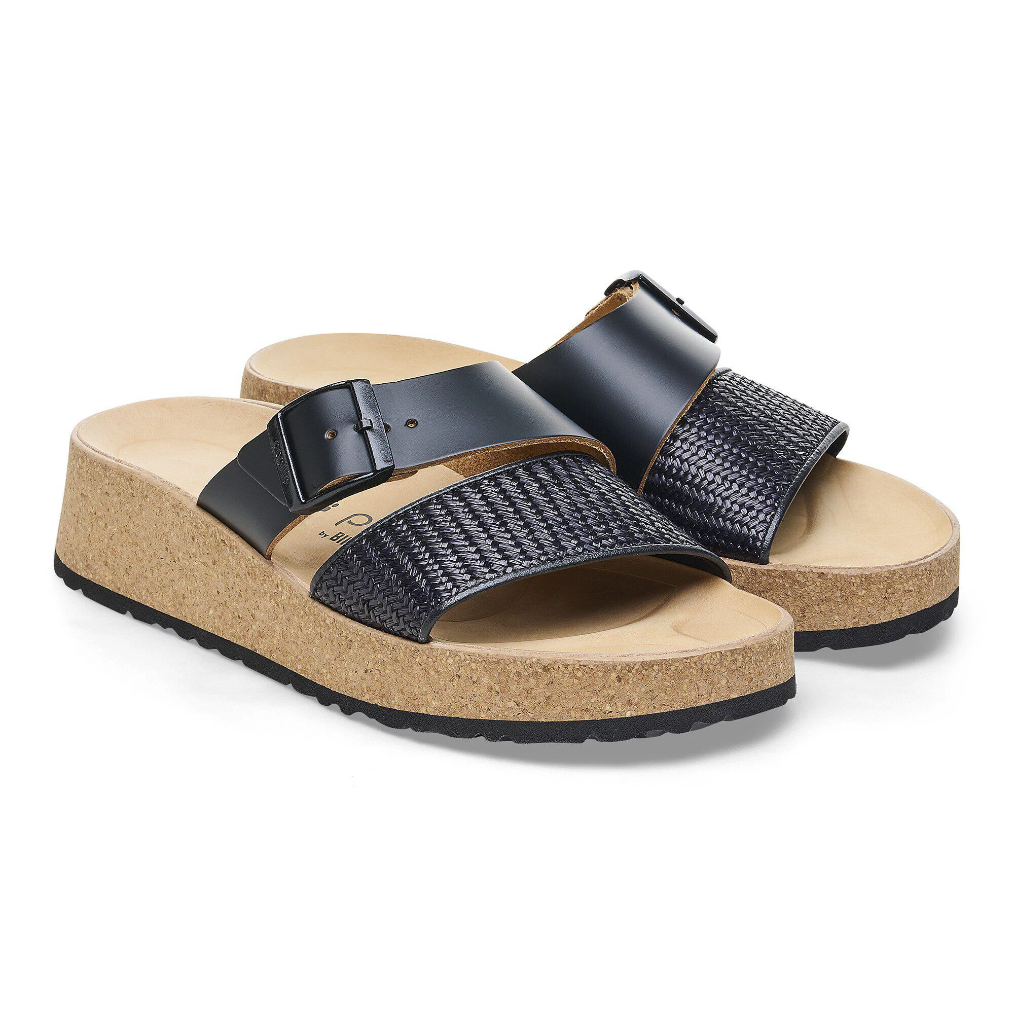 Almina Raffia Pelle Naturale/Sintetici