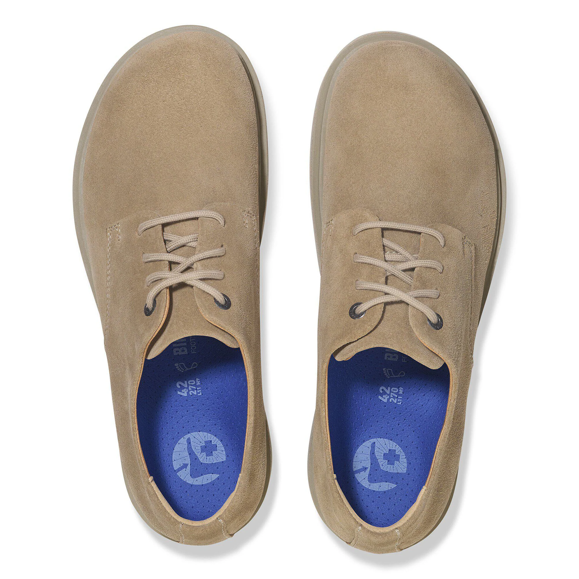 Highwood Lace Low Pelle di Suede