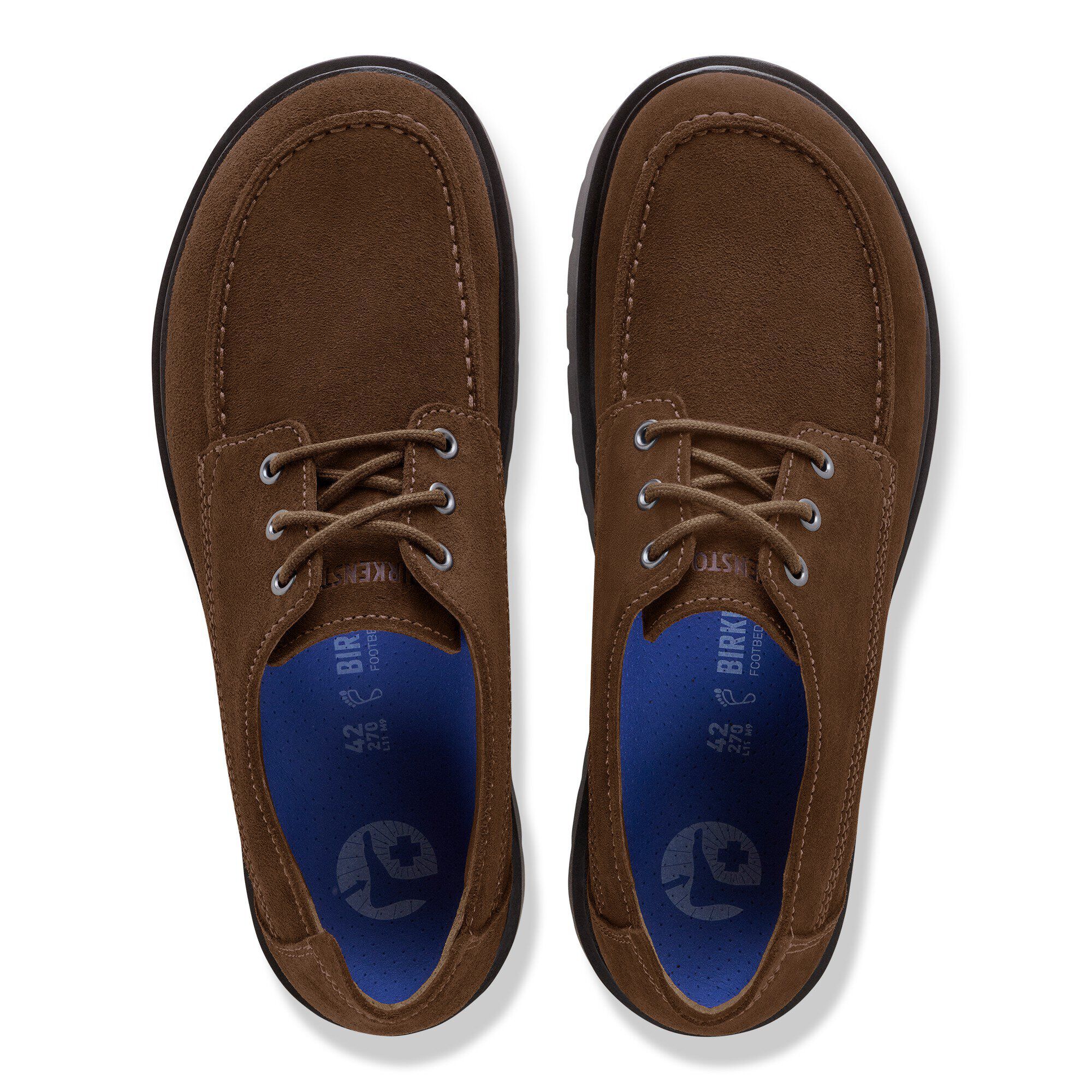Moc Low in Pelle di Suede Highwood