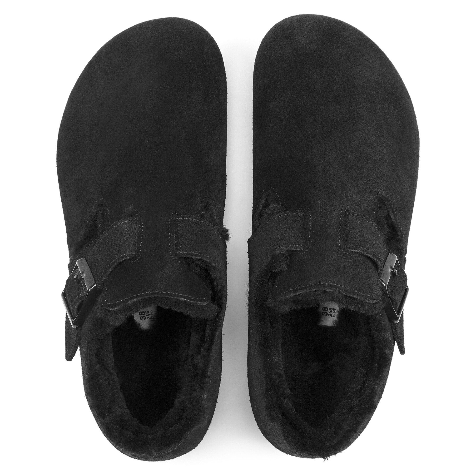 Pelle di Suede con Pelliccia di Agnello London