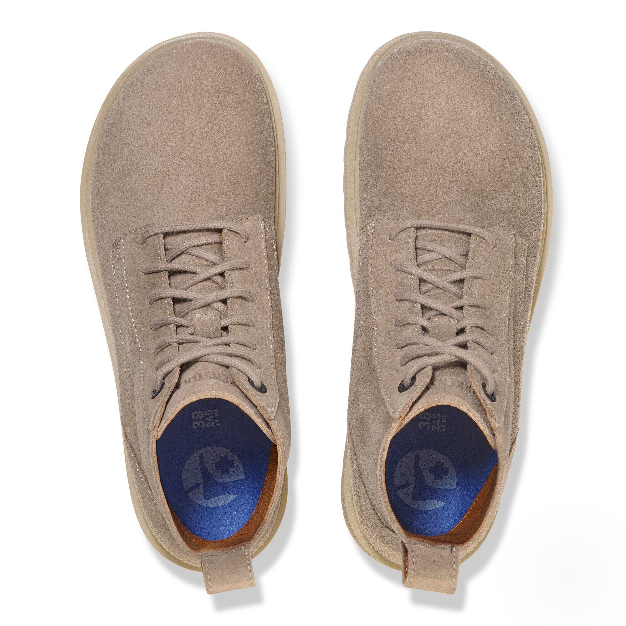 Highwood Lace Mid Donna Pelle Suede