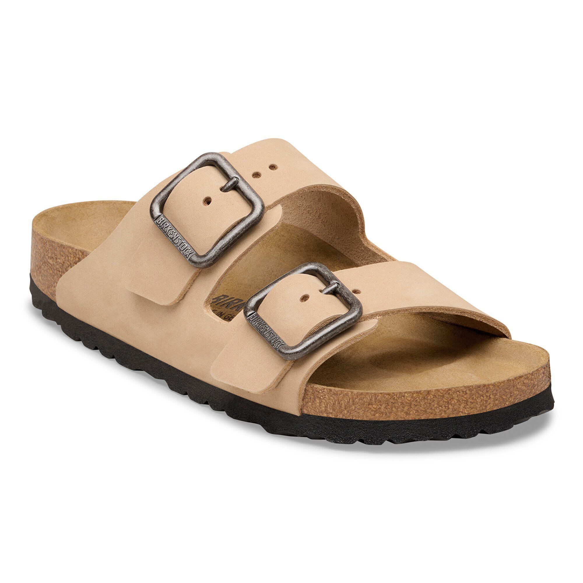 Fibbia in Metallo Arizona Pelle Nubuck