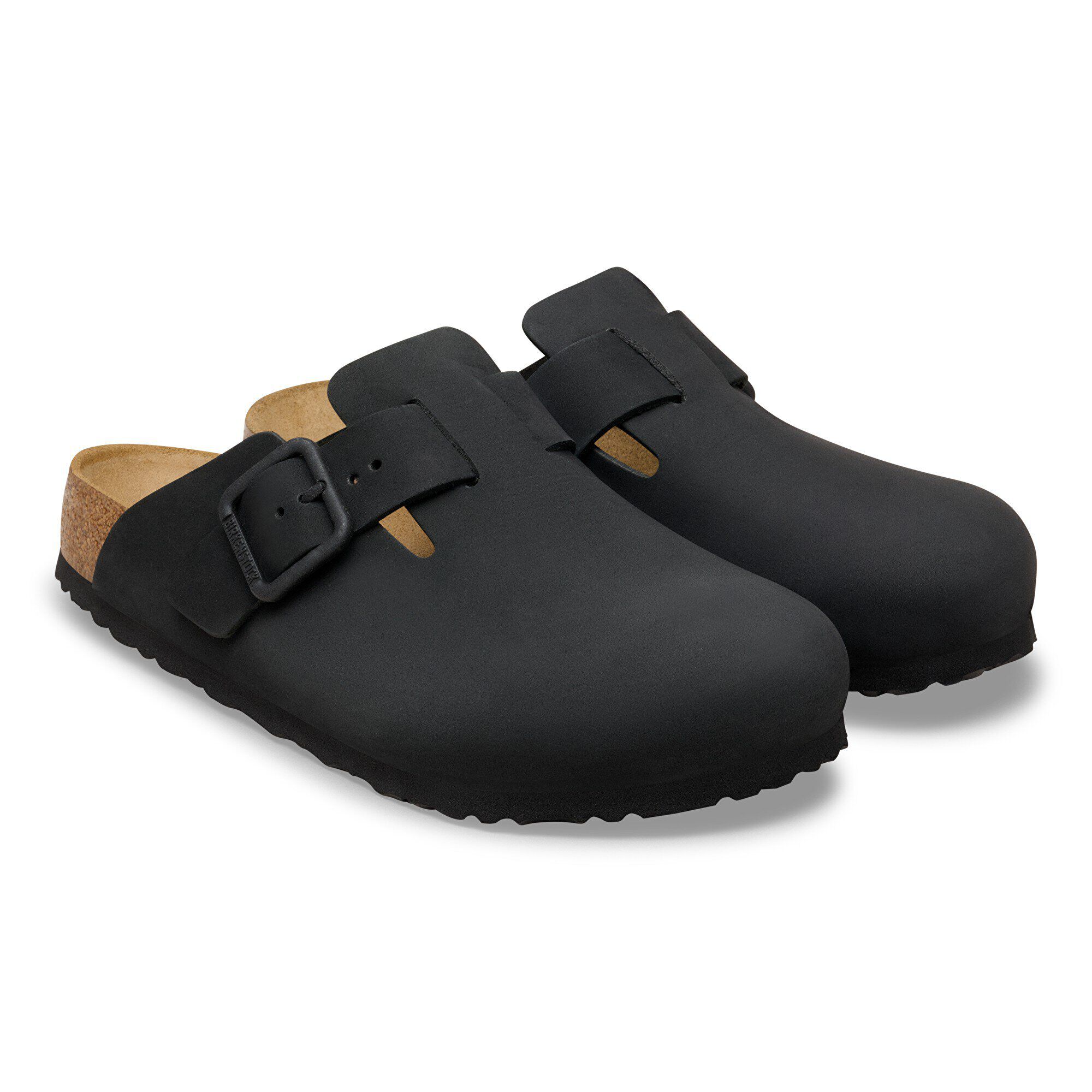 Fibbia in Metallo Boston Pelle Nubuck