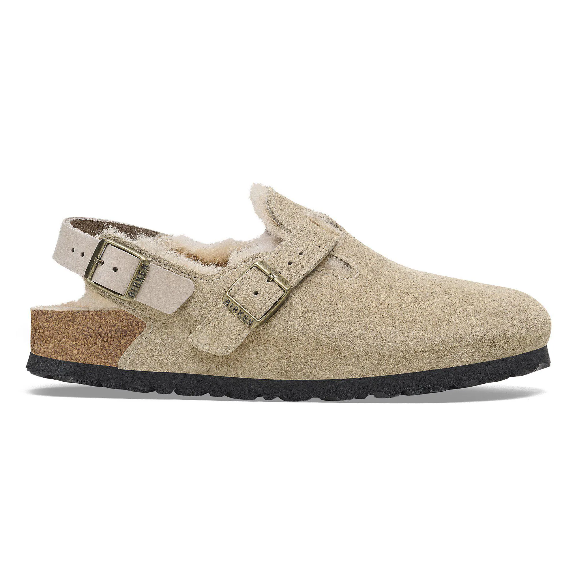Pelle di Suede con Pelliccia di Agnello Tokio