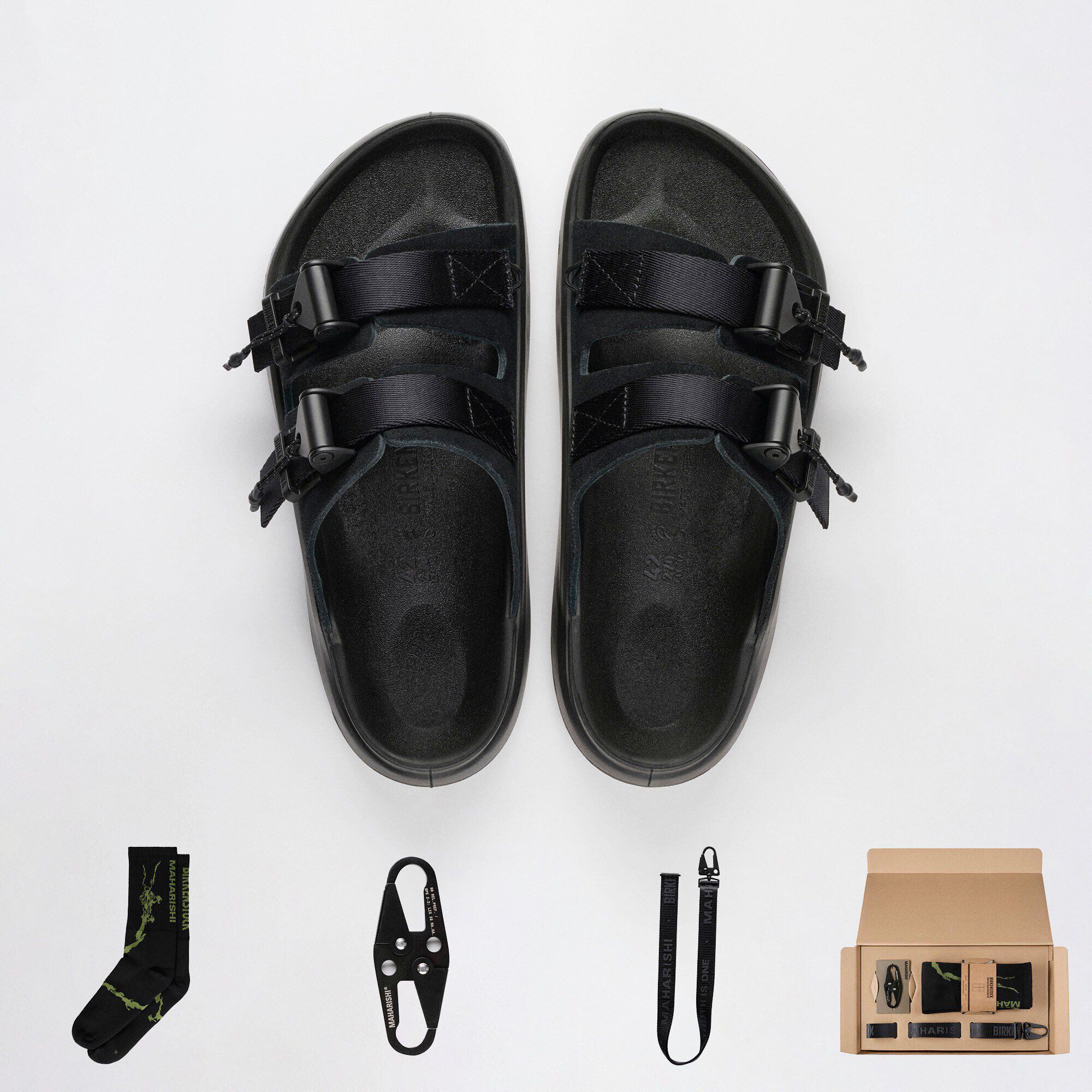 Maharishi Pack Pelle Nubuck/Tessuto