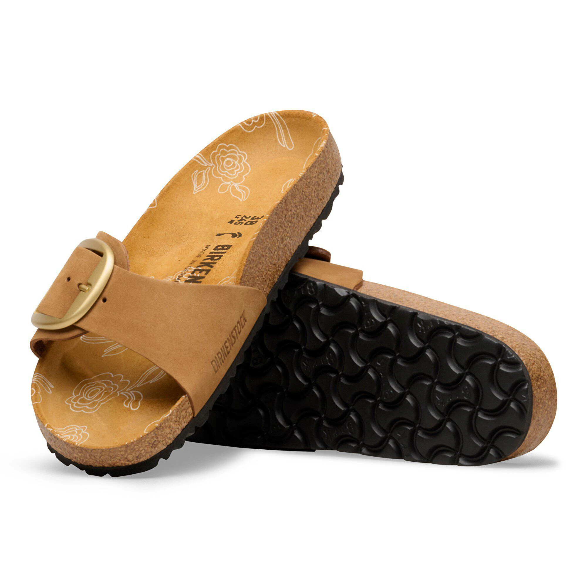 Madrid Big Buckle Nubuck Pelle