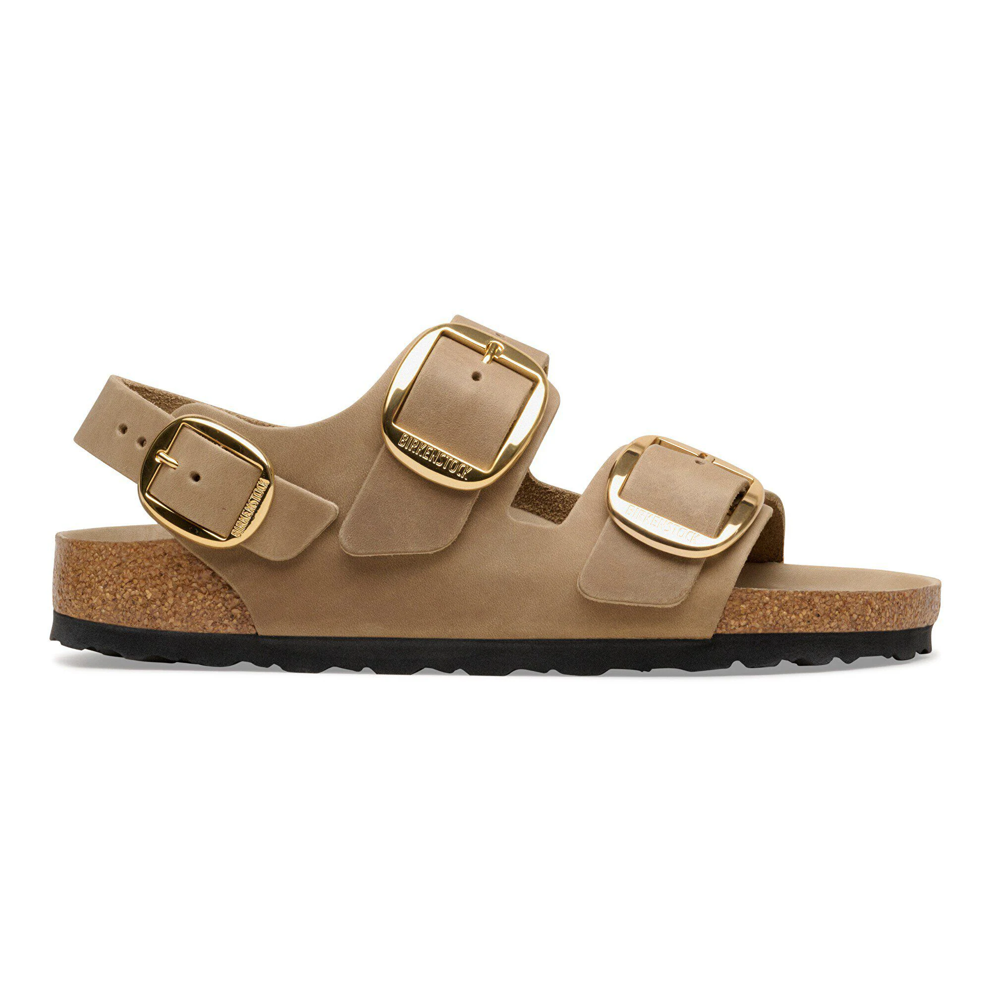 Milano Big Buckle Pelle Oliata Naturale