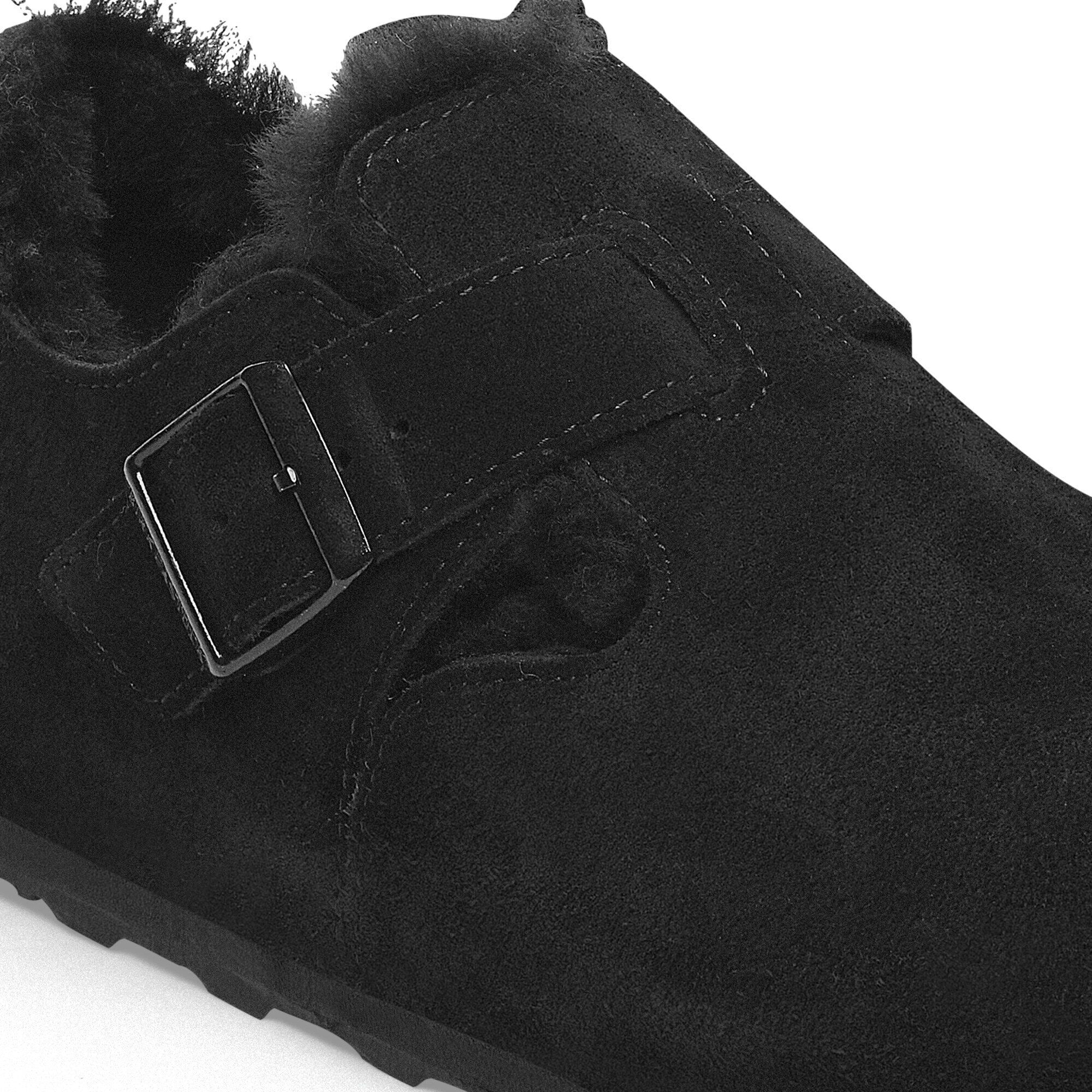 Pelle di Suede con Pelliccia di Agnello London