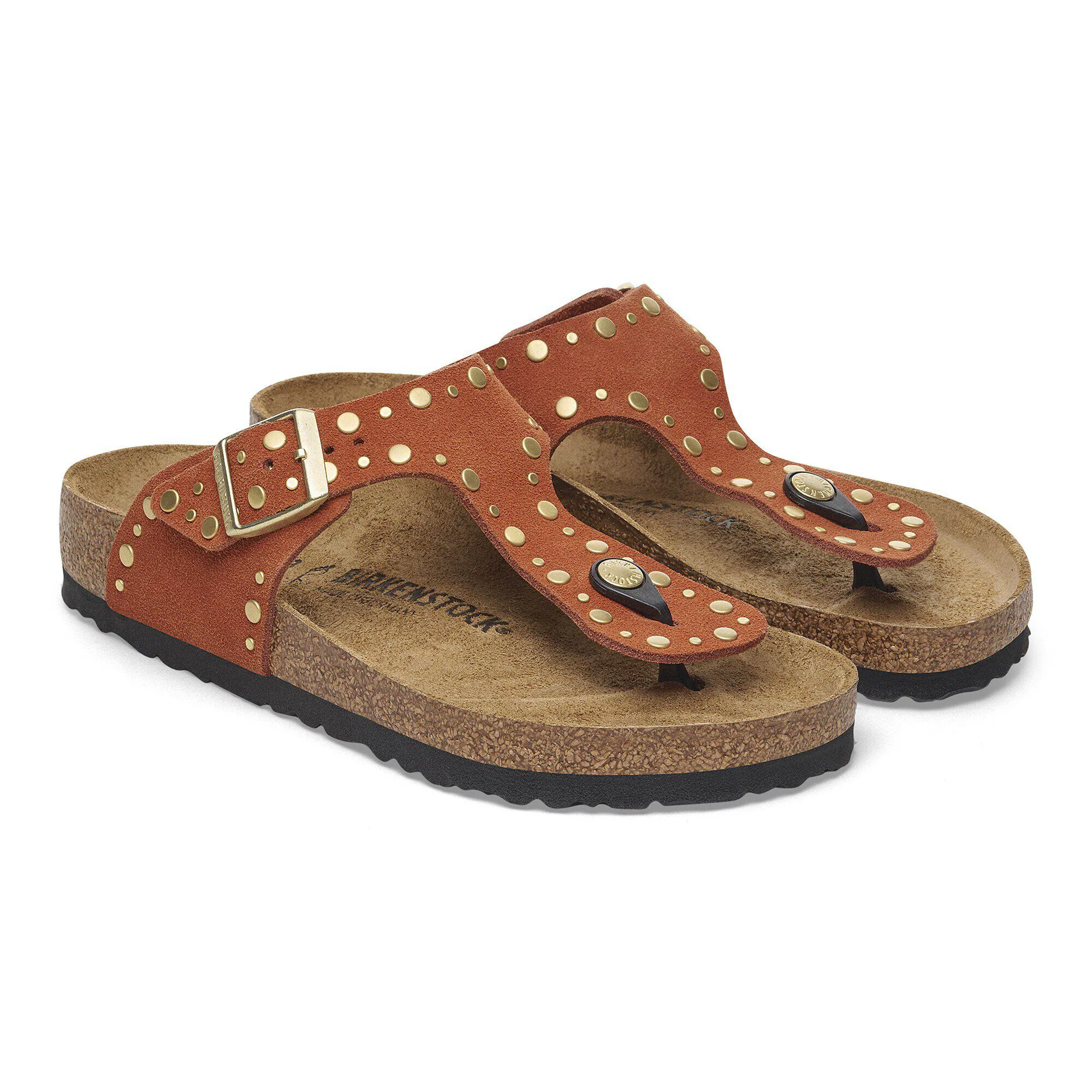 Gizeh Rivet Pelle Suede