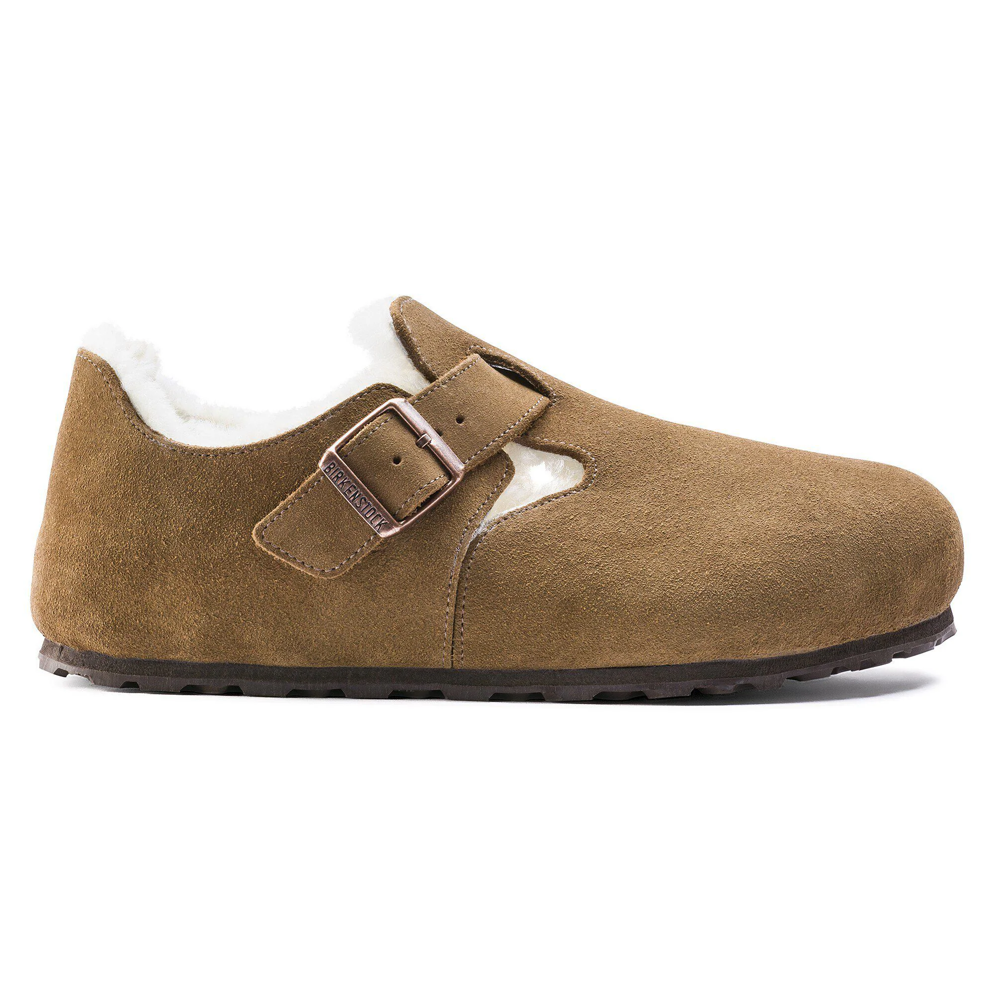 Pelle di Suede con Pelliccia di Agnello London