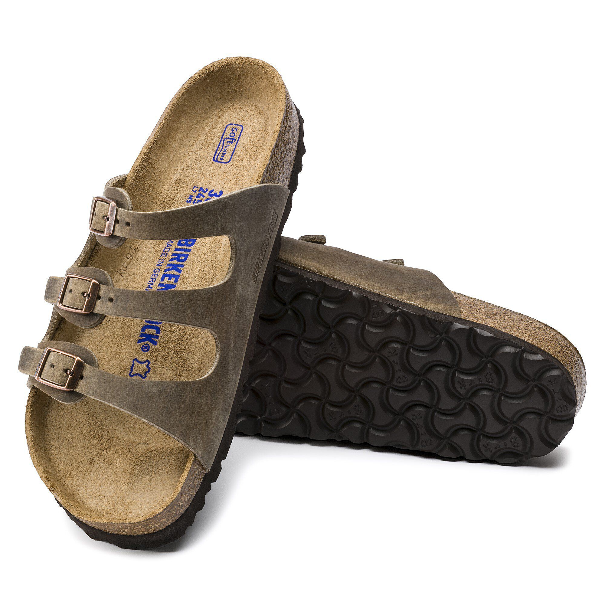 Florida Soft Footbed Pelle Oliata Naturale