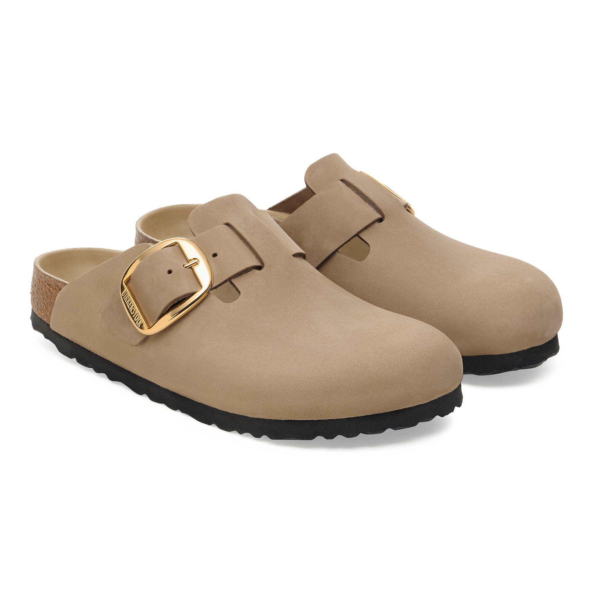 Boston Big Buckle Pelle Oliata Naturale