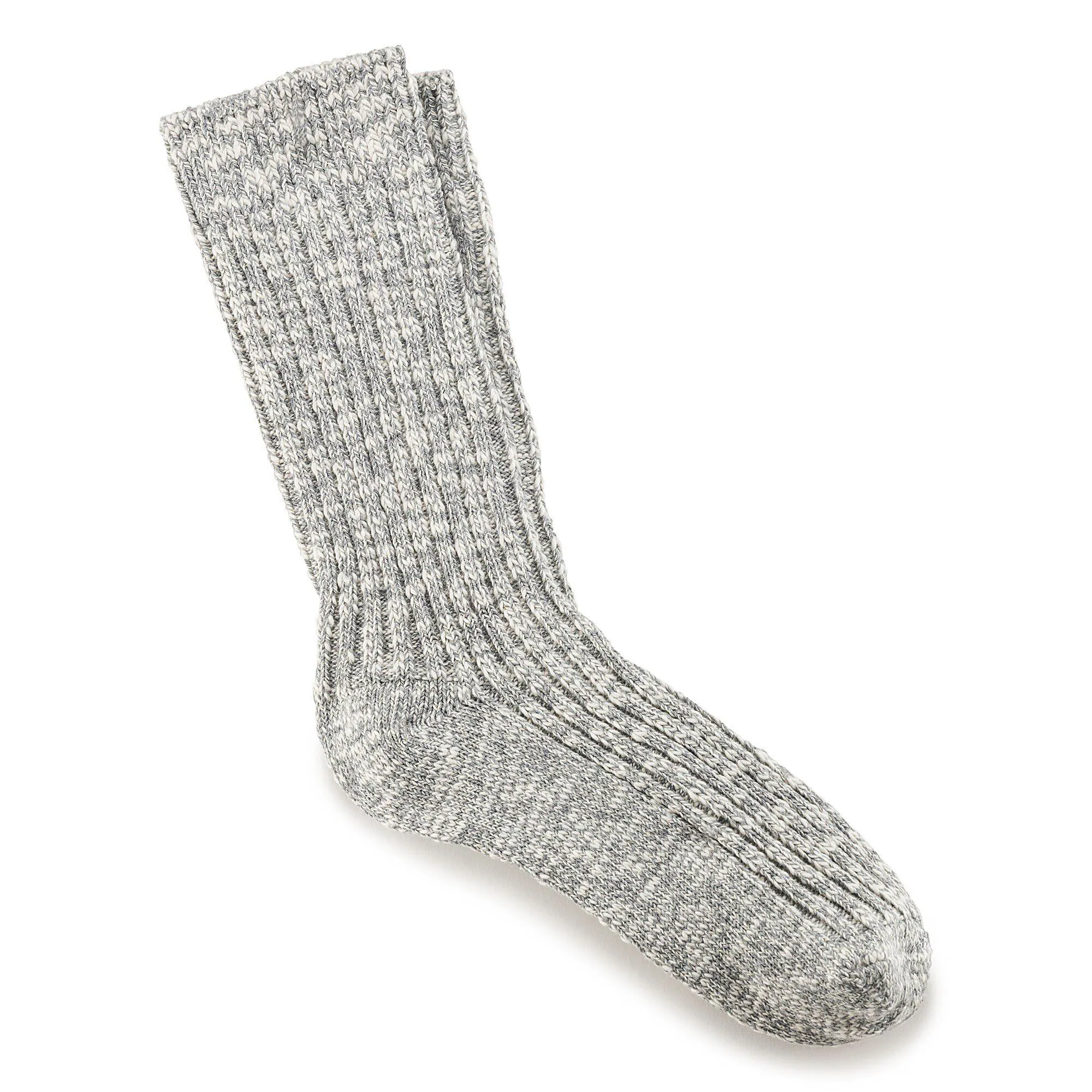Calze in Cotone Slub Uomo Cotone/Polyamide/Elastan