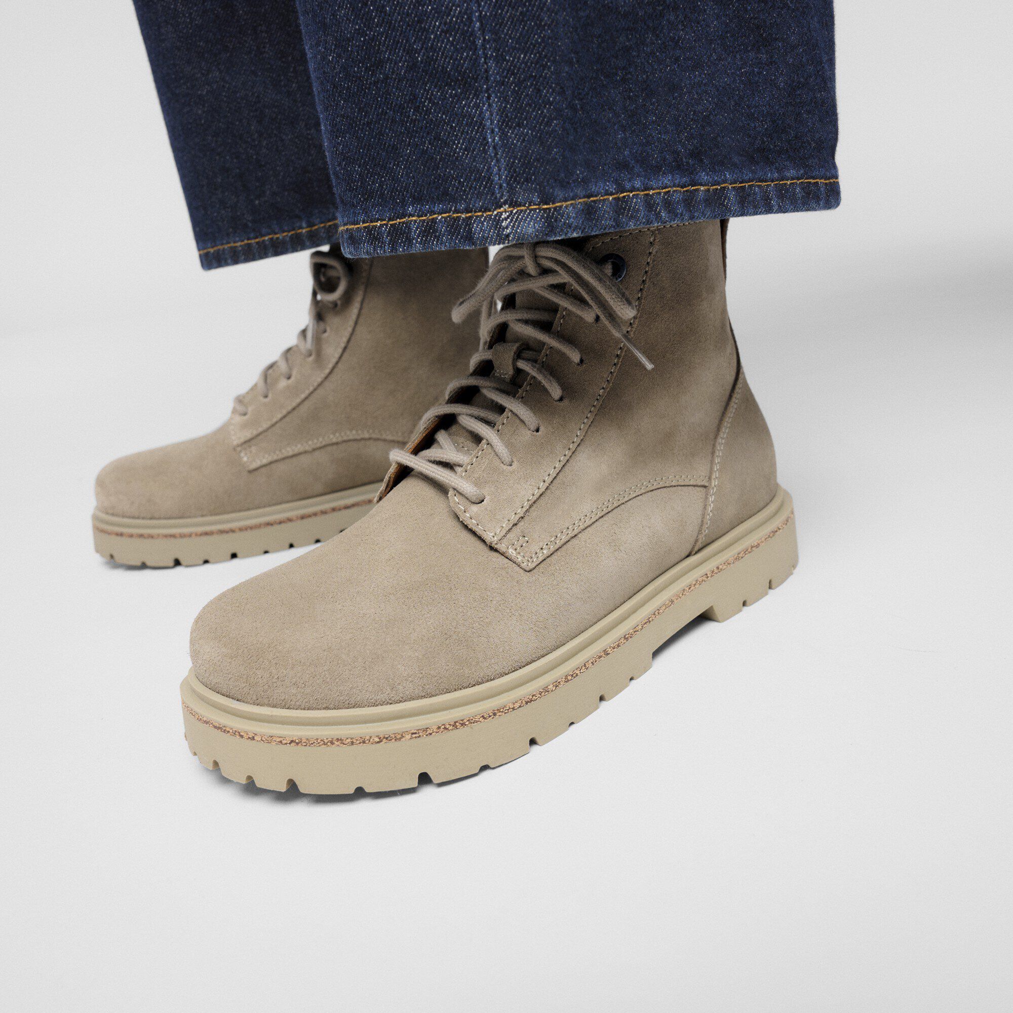 Highwood Lace Mid Uomo Pelle di Suede