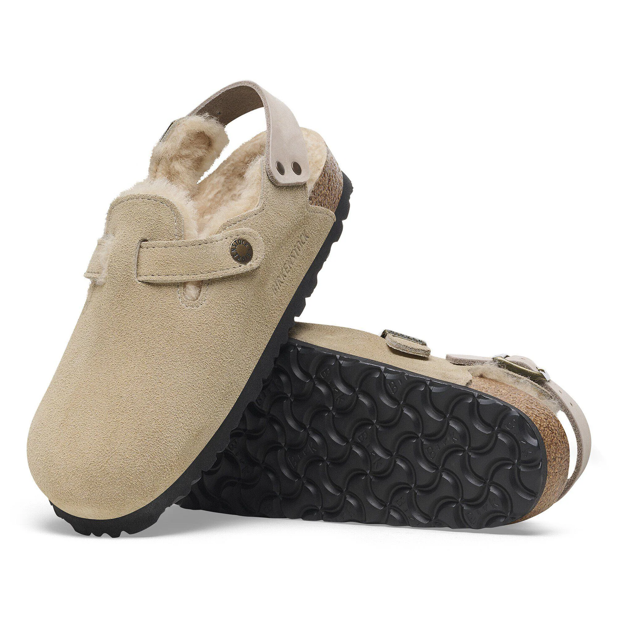 Pelle di Suede con Pelliccia di Agnello Tokio