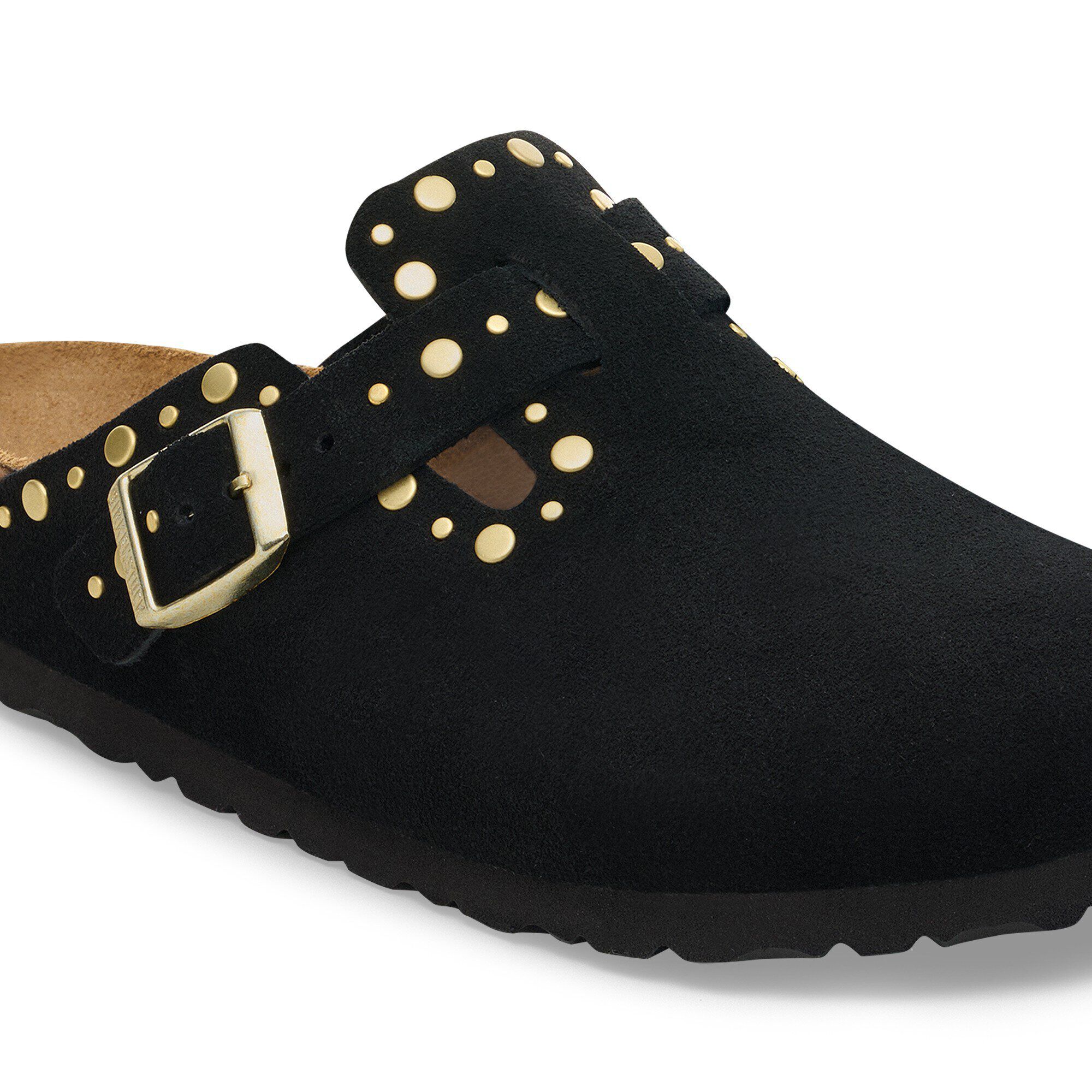 Pelle di Suede con Rivetti Boston