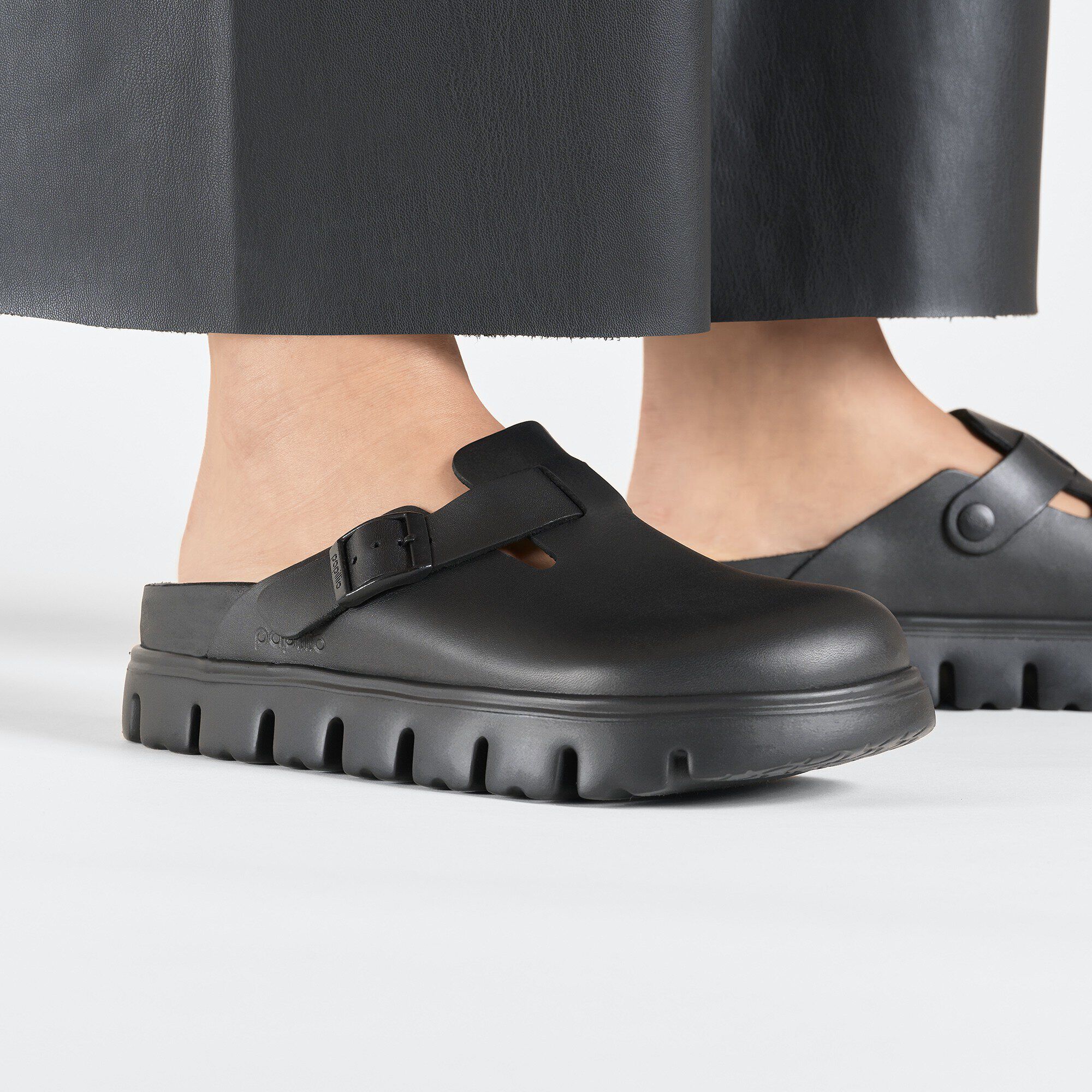 Boston Chunky in Pelle Naturale